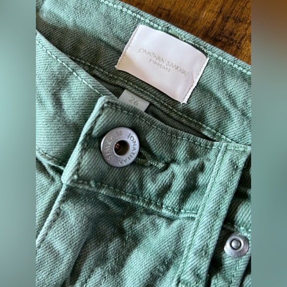 Jonathon Simkhai River High Rise Straight Pants in JD Jade - Picture 8 of 15